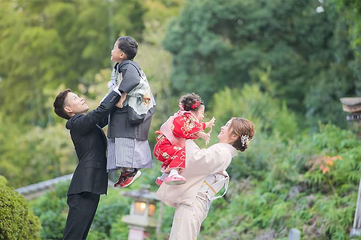 ご家族の装いから衣装のレンタルに撮影まで、ぜんぶお任せいただけます