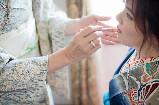 親子で成人式の前撮り1