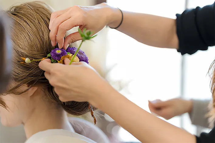 Lienならヘアメイクのプロに成人式の装いをお任せいただけます
